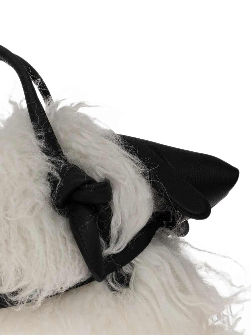 Jacquemus Women Small `Turismo` Bowling Bag In The Shape Of A Sheep, Made In Italy