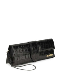 Jacquemus Women Le Bambino Clutch With Crocodile Effect