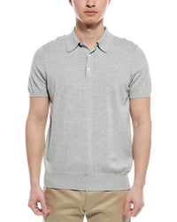 Brooks Brothers Knit Polo Shirt Gray