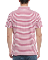 Brooks Brothers Stripe Knit Polo Shirt