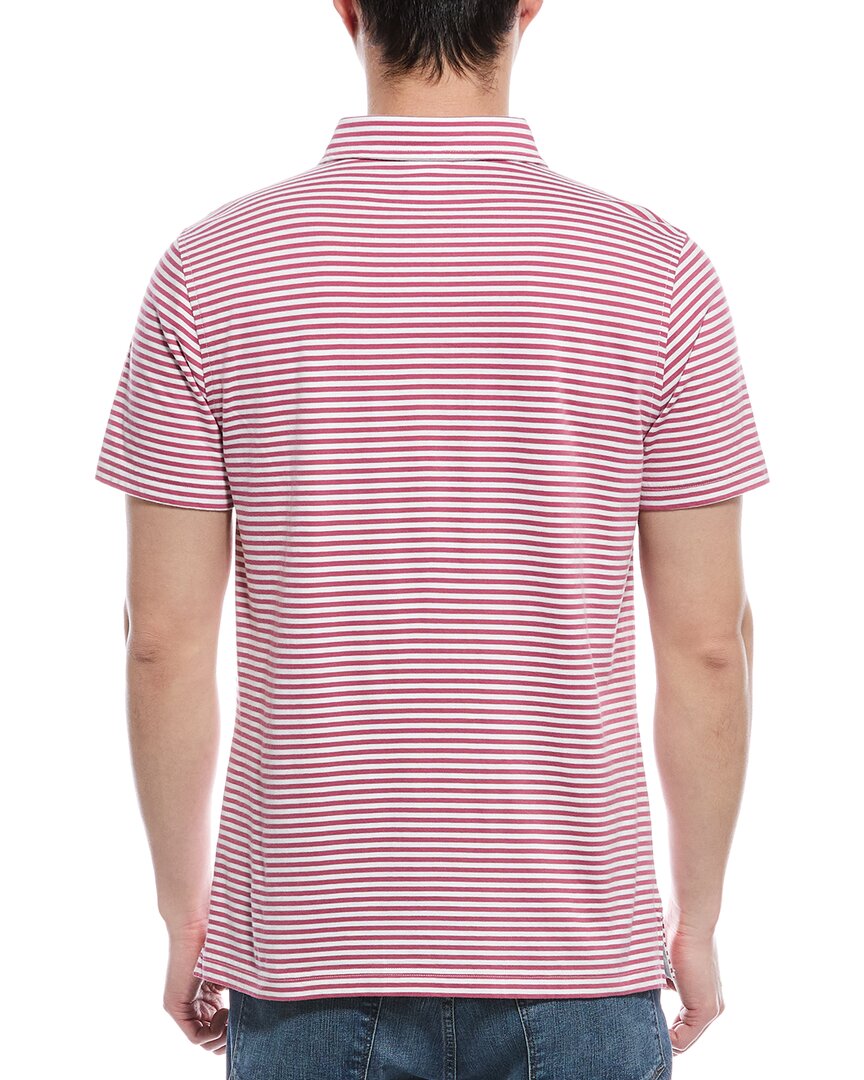 Brooks Brothers Stripe Knit Polo Shirt