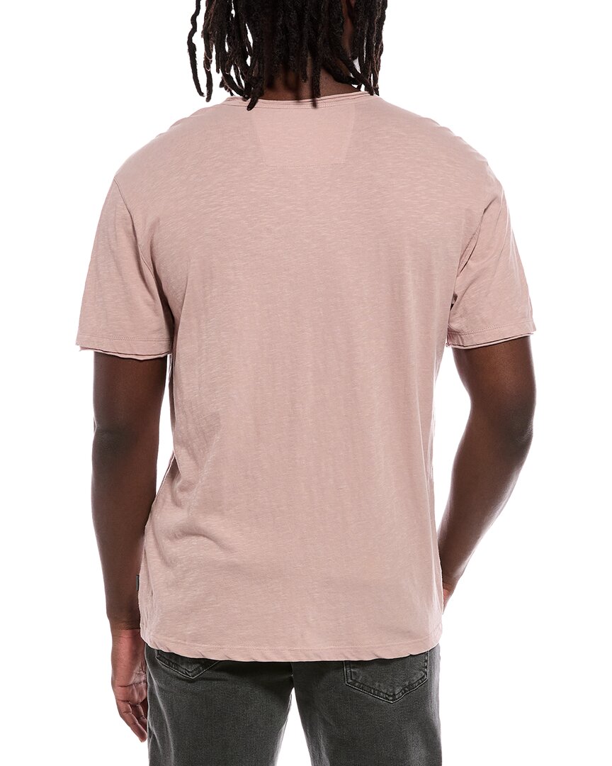 John Varvatos Miles Slub V-Neck Shirt