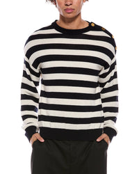 Valentino Valentino Wool-Blend Crewneck Sweater