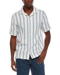 Truth Men Striped Shirt