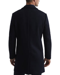 Reiss Gable Wool-Blend Epsom Overcoat