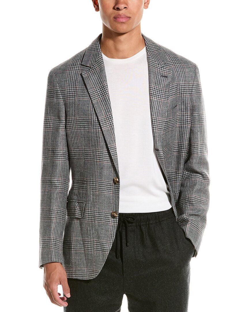 Brunello Cucinelli Linen & Wool-Blend Jacket