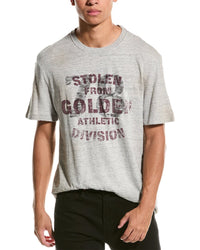 Golden Goose Vintage Printed T-Shirt Grey Multi