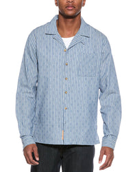 Sovereign Code Voyage Woven Shirt Blue