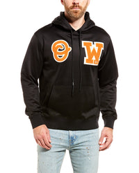 Off-White™ Embroidered Patch Hoodie Black