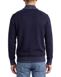 Raffi Vanise 1/4-Zip Wool & Cashmere-Blend Mock Neck Sweater