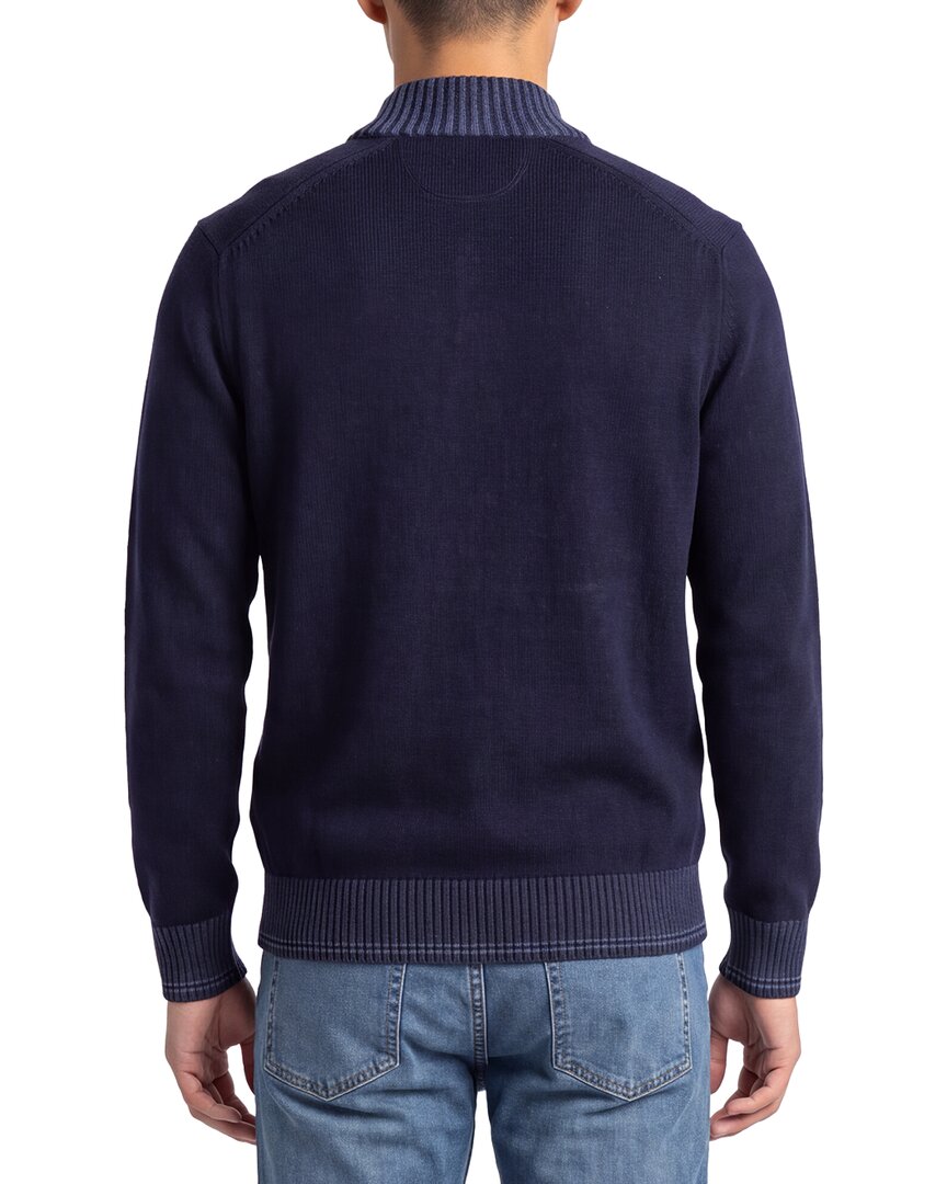 Raffi Vanise 1/4-Zip Wool & Cashmere-Blend Mock Neck Sweater