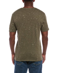 Atm Anthony Thomas Melillo Slub Jersey V-Neck Shirt