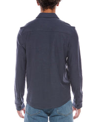 Vince Heavy Slub Button-Down Shirt