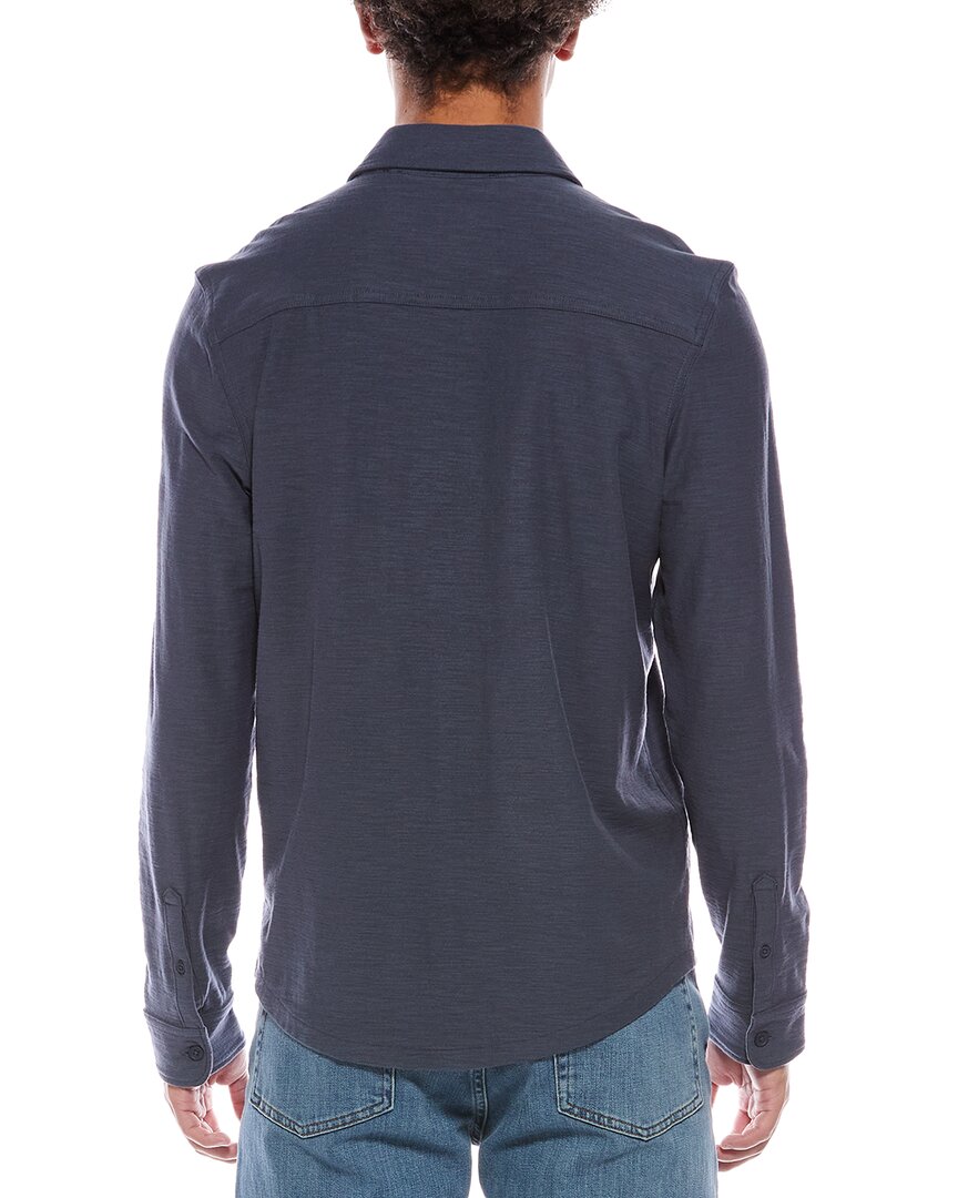 Vince Heavy Slub Button-Down Shirt