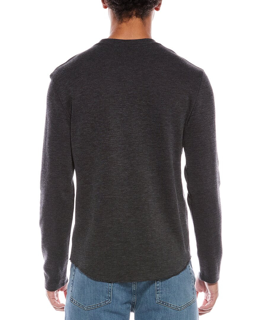 Vince Rib Flat Back Pullover