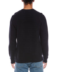 Vince Herringbone French Terry Pullover