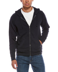 Vince Terry Zip Hoodie Regular XL Blue