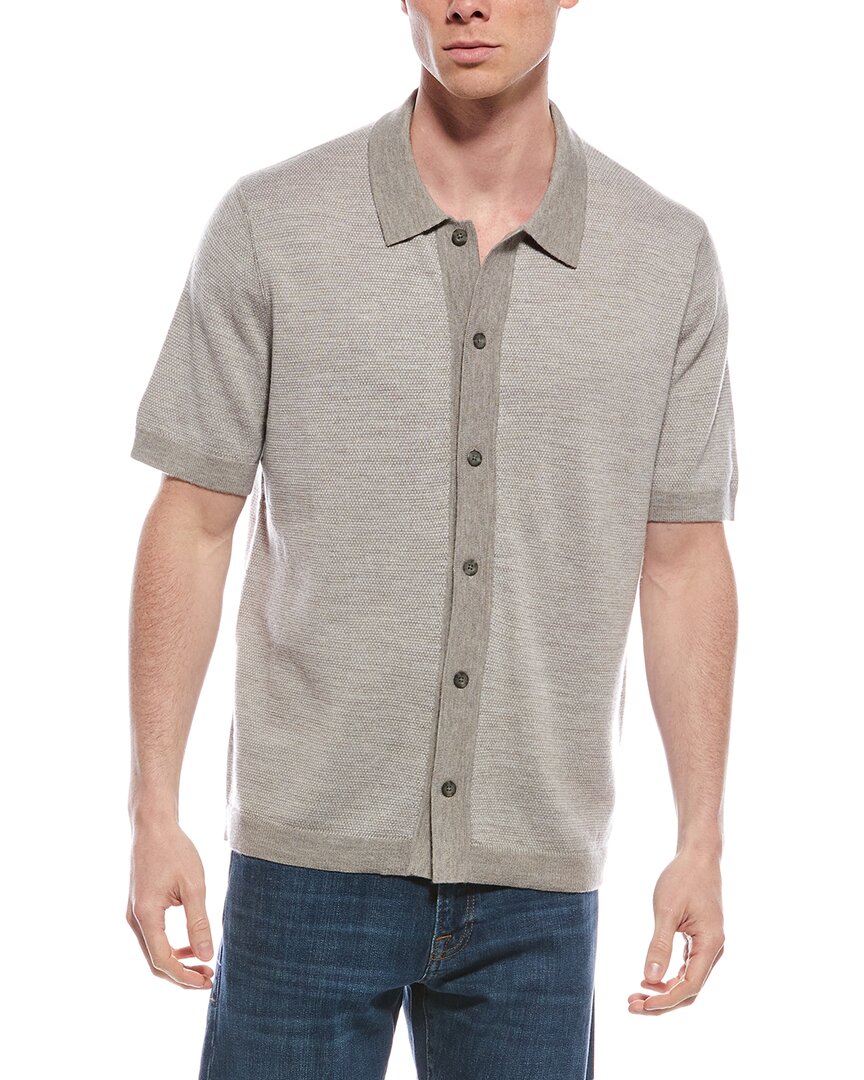 Vince Birdseye Wool Shirt