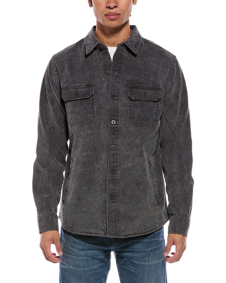 Weatherproof Vintage Distressed Corduroy Overshirt