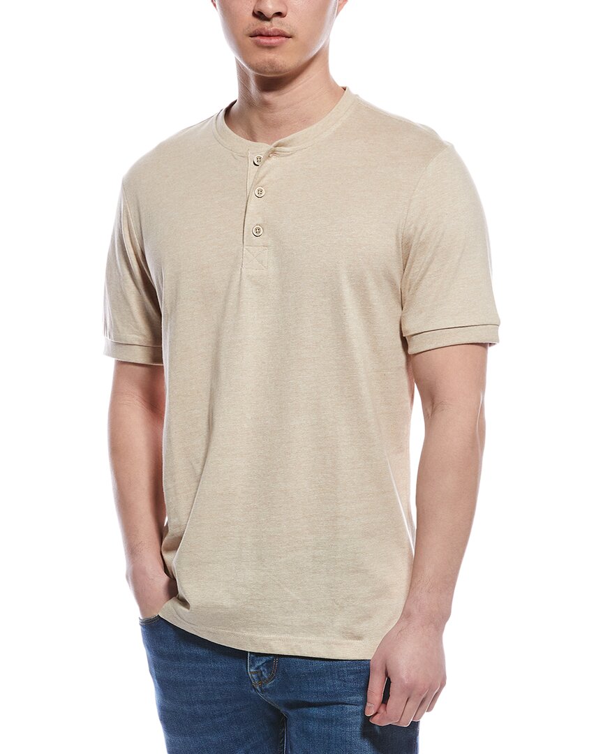 Weatherproof Vintage Henley Shirt Regular S Beige