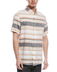 Weatherproof Vintage Country Twill Shirt Brown Multi