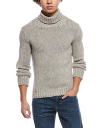 Zanone By Slowear Turtleneck Wool & Yak-Blend Sweater