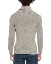 Zanone By Slowear Turtleneck Wool & Yak-Blend Sweater