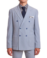 Paisley & Gray Soho Slim Fit Jacket Blue