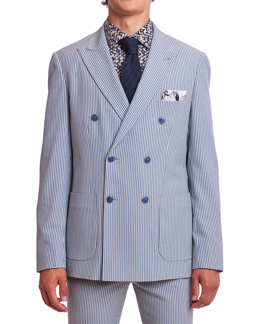 Paisley & Gray Soho Slim Fit Jacket Blue