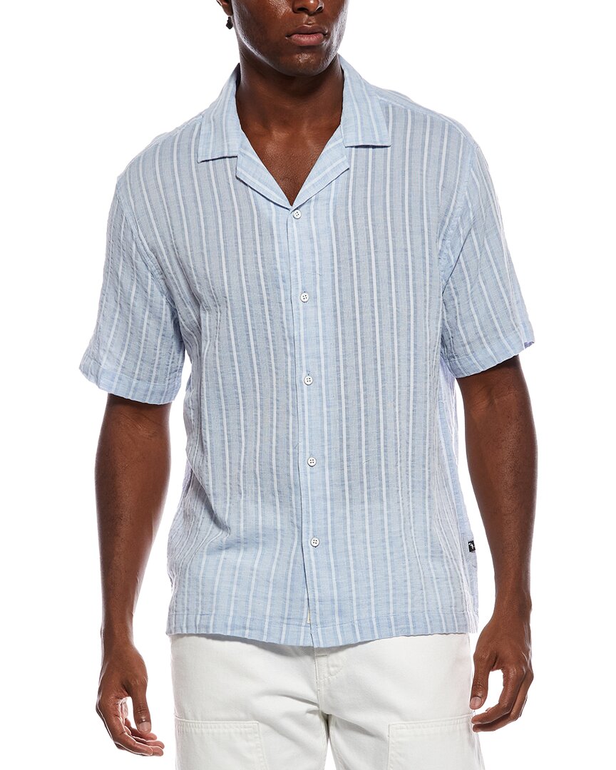 Civil Society Fergusson Relaxed Fit Yarn Dye Stripe Shirt
