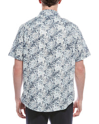 Report Collection Tropical Linen-Blend Shirt