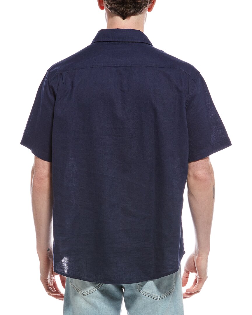Report Collection Linen-Blend Sport Shirt