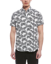 Report Collection Seersucker Shirt Black