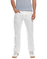 Hudson Jeans Blake White Slim Straight Jean
