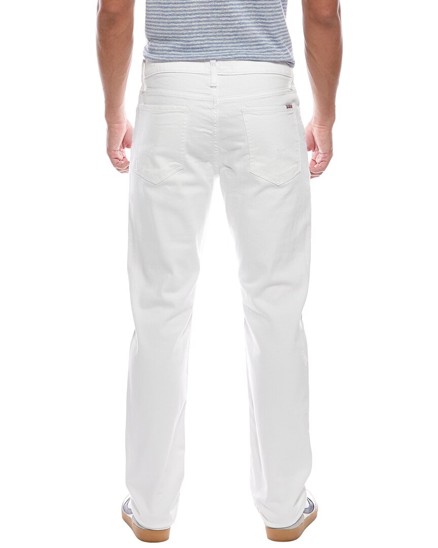 Hudson Jeans Blake White Slim Straight Jean