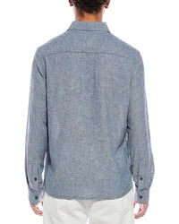 Mr. Swim Linen-Blend Shirt