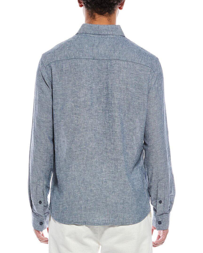 Mr. Swim Linen-Blend Shirt