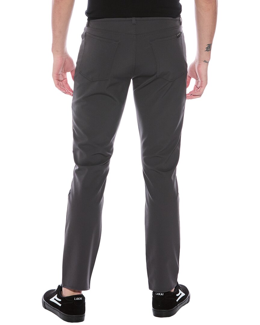 7 For All Mankind Adrien Gunmetal Slim Tapered Jean