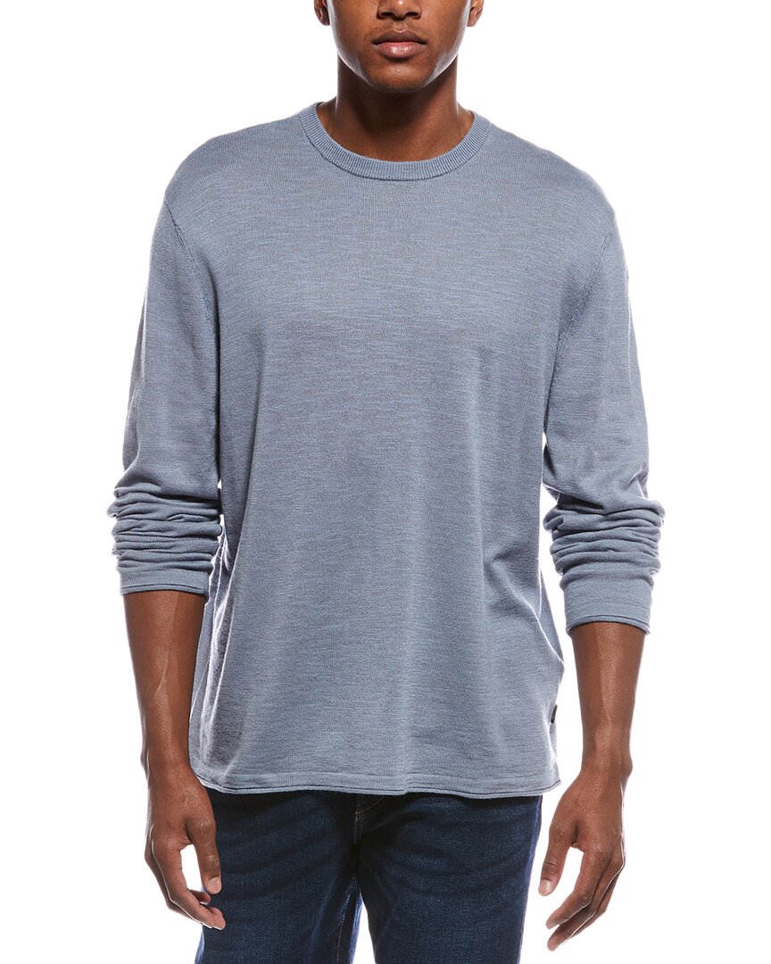7 For All Mankind Crewneck Sweater Blue