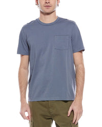 7 For All Mankind Pocket T-Shirt Blue Regular S