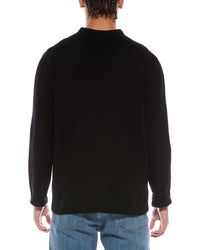 Brodie Cashmere Classic Wool & Cashmere-Blend Sweater Shirt