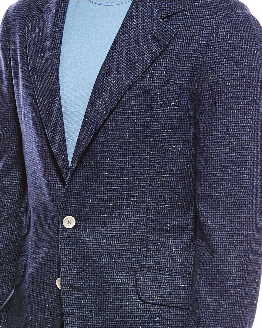 Brunello Cucinelli 2Pc Pleated-Front Wool & Cashmere-Blend Suit