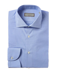 Canali Dress Shirt 35 Blue