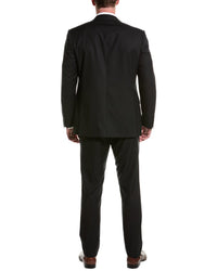 Canali Wool Suit With Flat Front Pant