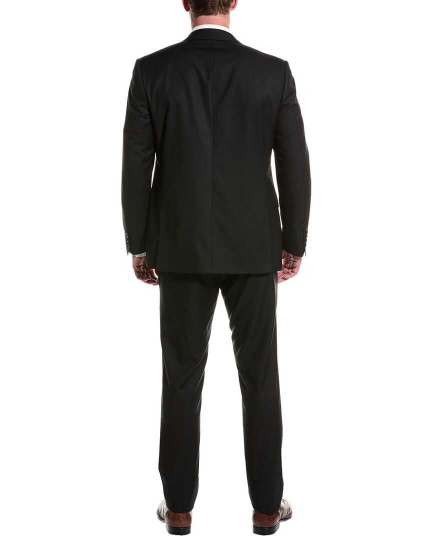 Canali Wool Suit With Flat Front Pant