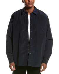 Boss Hugo Boss Lambini Relaxed Fit Shirt Windbreaker Blue