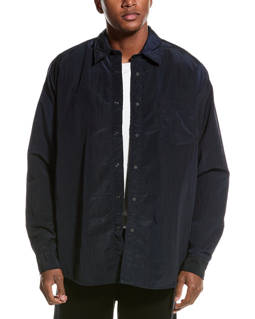 Boss Hugo Boss Lambini Relaxed Fit Shirt Windbreaker Blue