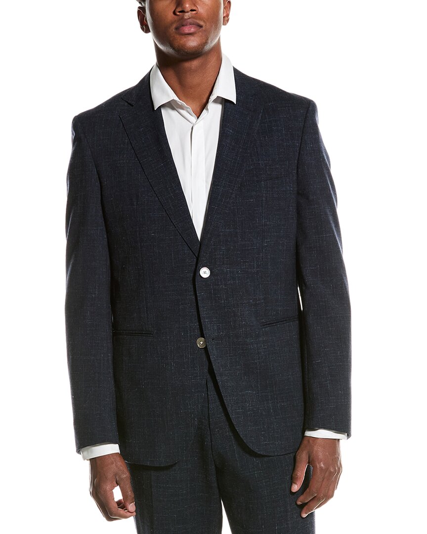 Boss Hugo Boss 2Pc Huge Slim Fit Wool & Linen-Blend Suit