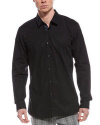 Hugo Hugo Boss Solid Shirt Regular S Black