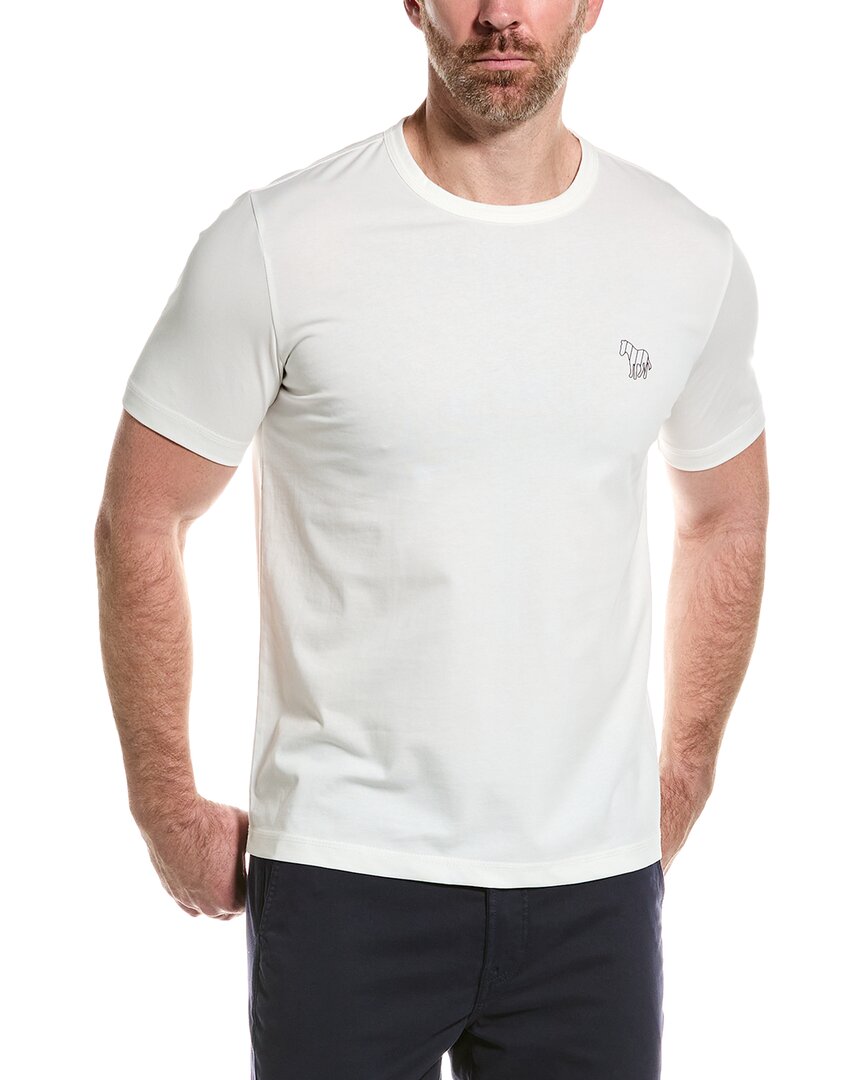 Ps By Paul Smith Zebra Stripe Regular Fit T-Shirt